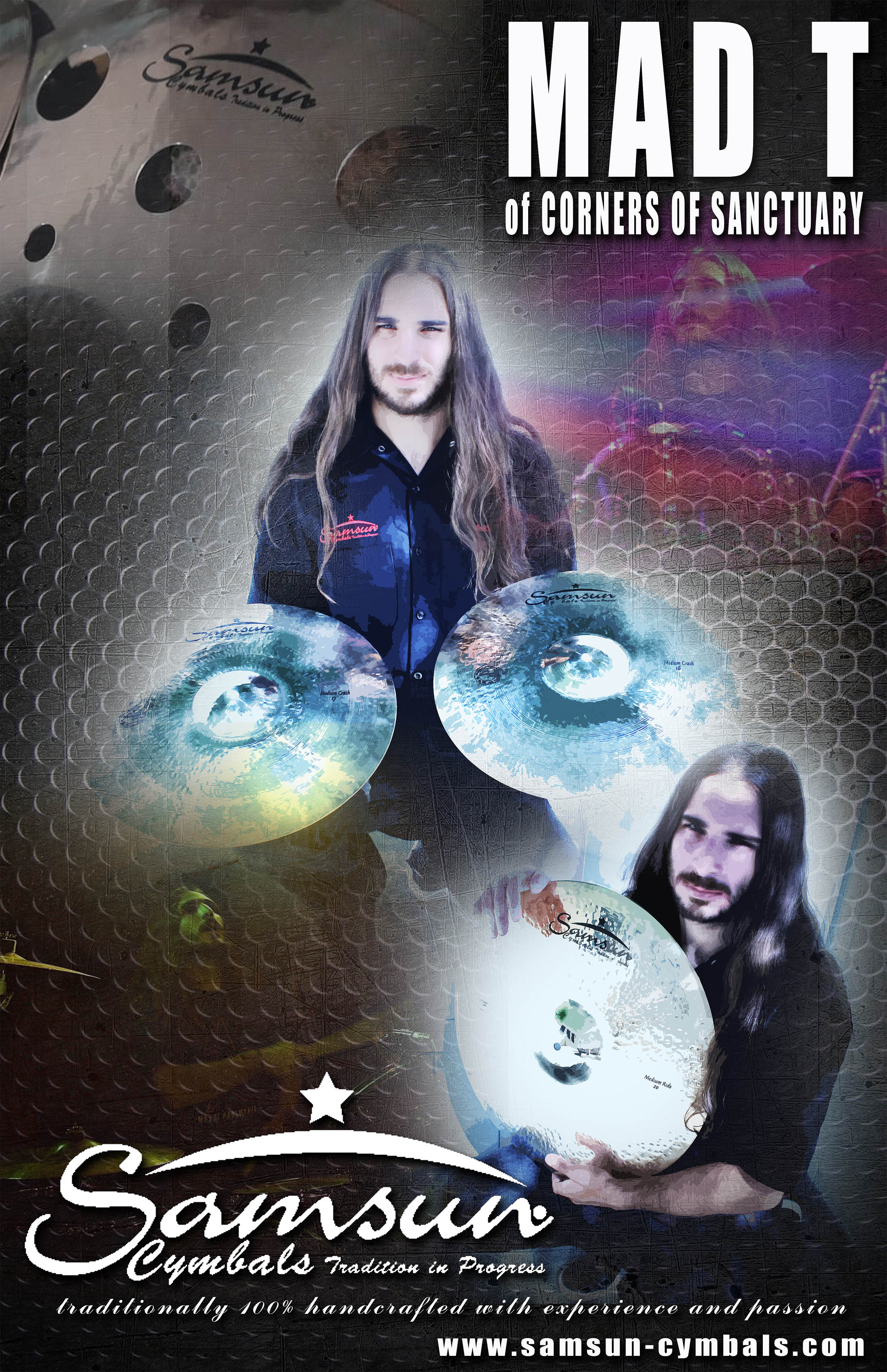 MAD T Samsun Cymbal poster 2018b